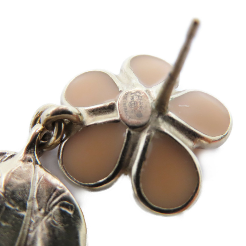 金色 粉紅色 金屬 鍍金 耳環【CHANEL 香奈兒】-8