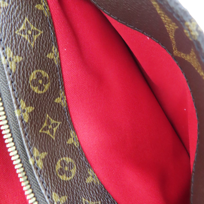 雙棕色 原花 帆布 OnTheGo East West Chain 两用包【LOUIS VUITTON LV 路易威登】 M14236-7