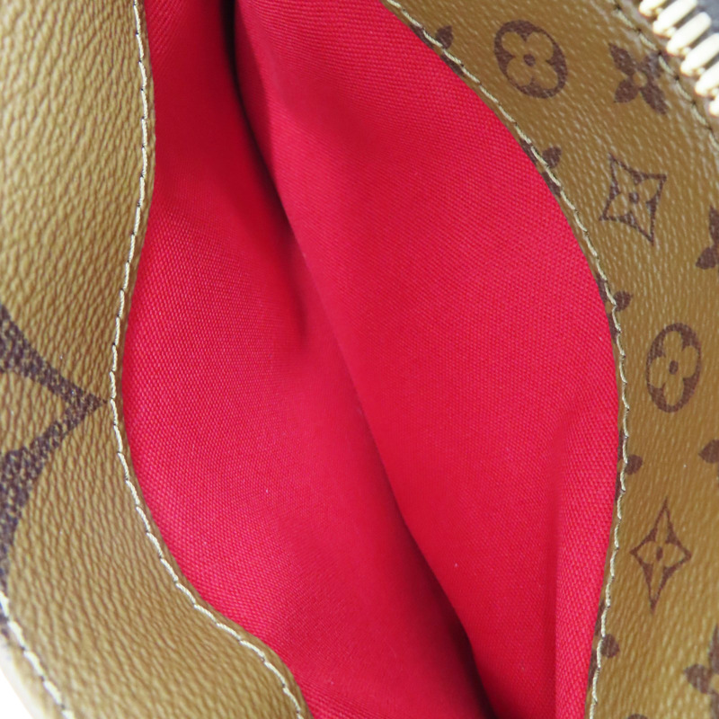 雙棕色 原花 帆布 OnTheGo East West Chain 两用包【LOUIS VUITTON LV 路易威登】 M14236-8