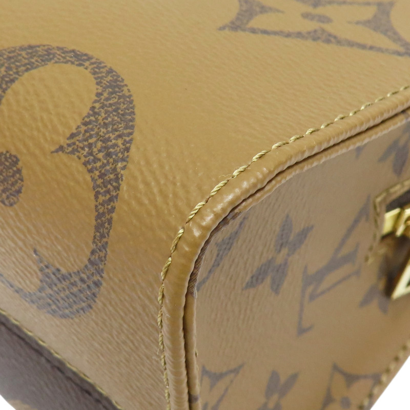 雙棕色 原花 帆布 OnTheGo East West Chain 两用包【LOUIS VUITTON LV 路易威登】 M14236-12