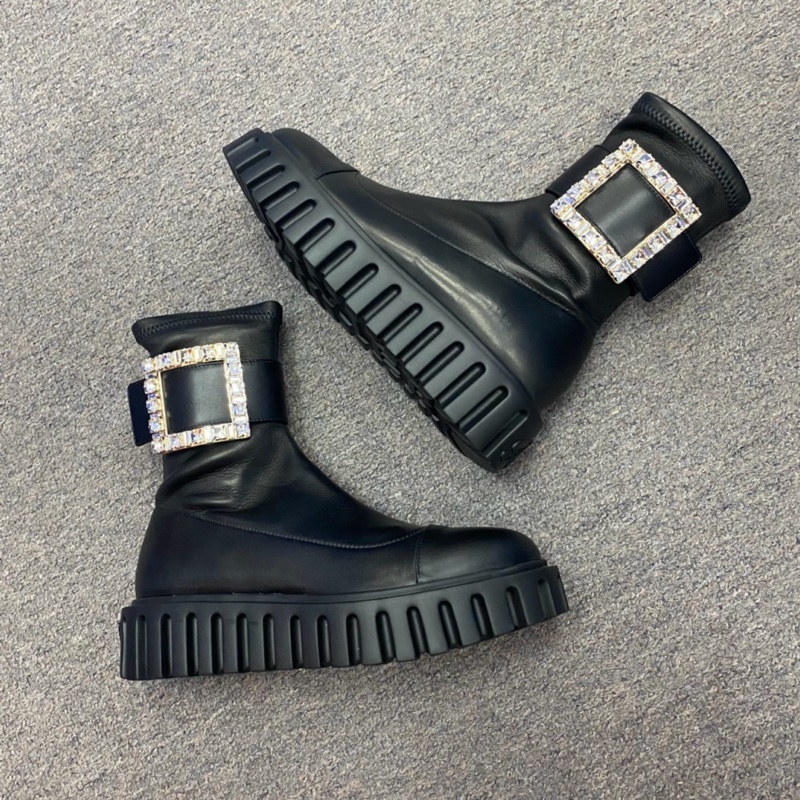 Roger Vivier 鑽扣靴 #35.5 碼-0