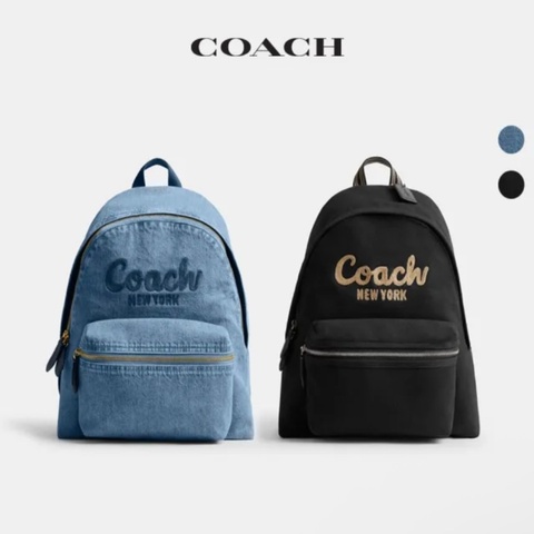 🇺🇸🍀Coach丹寧Cargo雙肩包