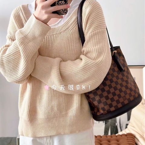 LV 棋盤格子母包