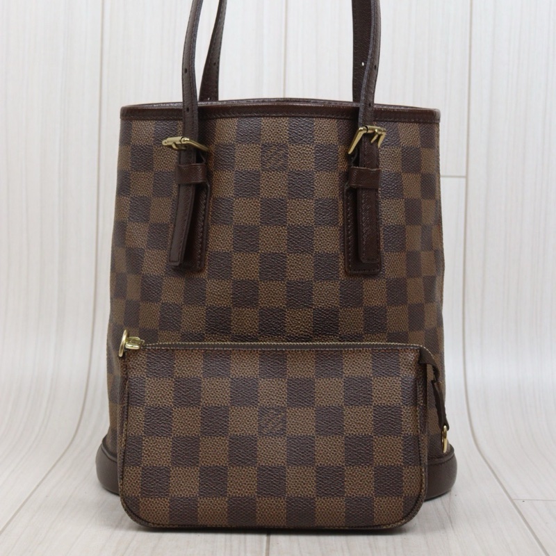 LV 棋盤格子母包-2