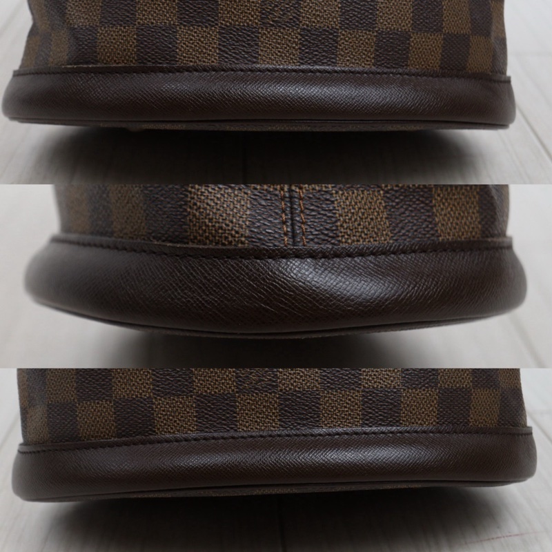 LV 棋盤格子母包-11