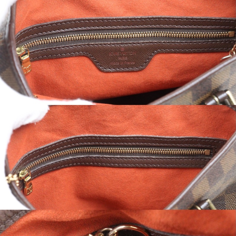 LV 棋盤格子母包-14