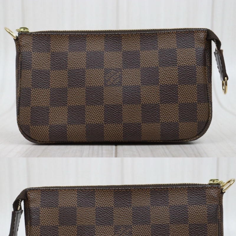 LV 棋盤格子母包-17