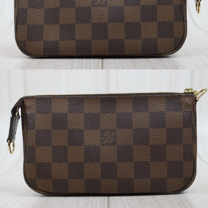 LV 棋盤格子母包-22