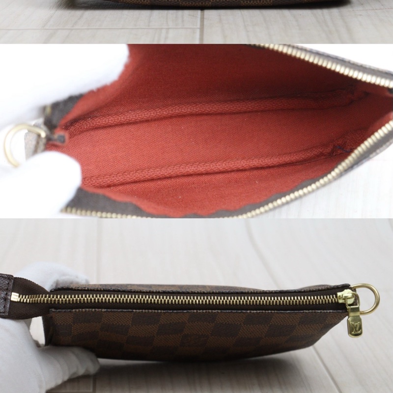 LV 棋盤格子母包-23