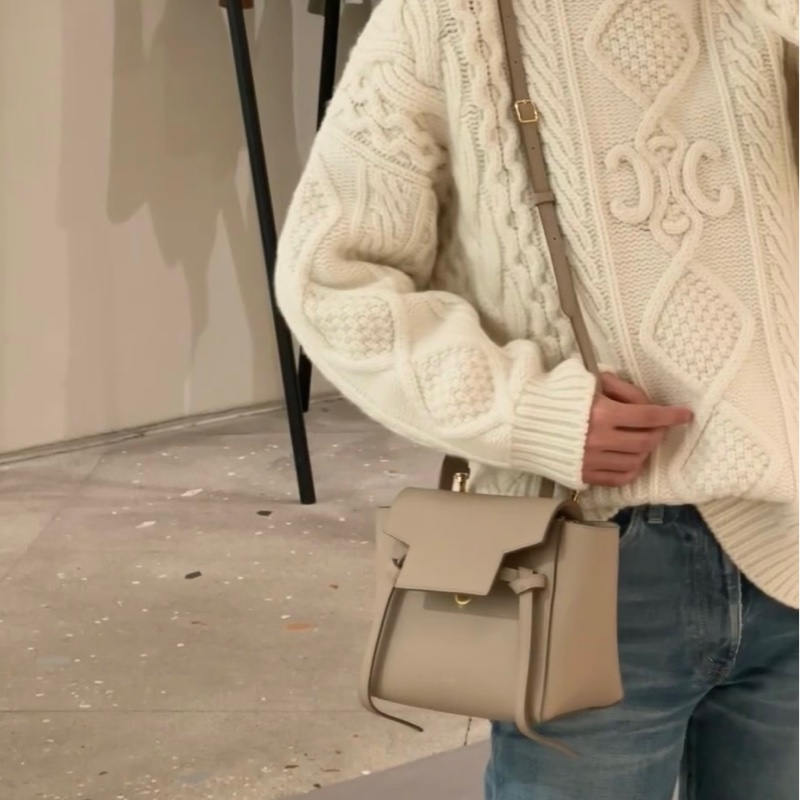 Celine belt nano 奶茶色鯰魚包-1