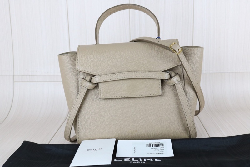 Celine belt nano 奶茶色鯰魚包-2