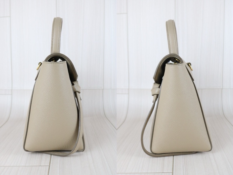 Celine belt nano 奶茶色鯰魚包-4