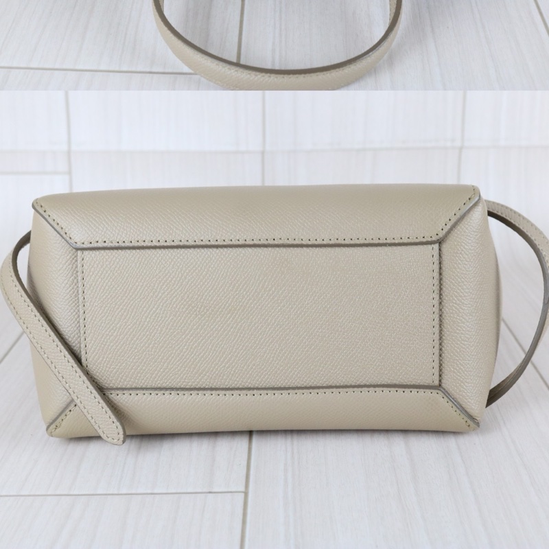 Celine belt nano 奶茶色鯰魚包-8