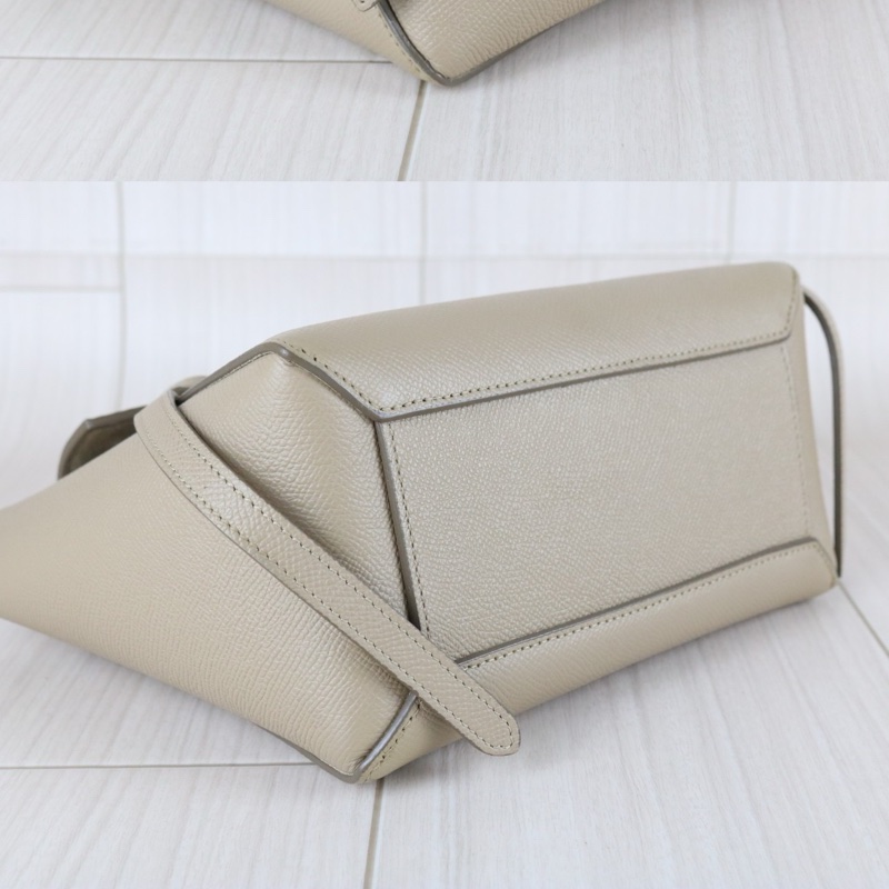 Celine belt nano 奶茶色鯰魚包-9