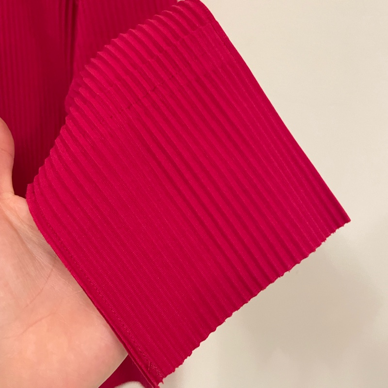 ▪️富貴選物FUGUEI▪️三宅一生主線ME 寬版摺子桃紅色襯衫外套-6