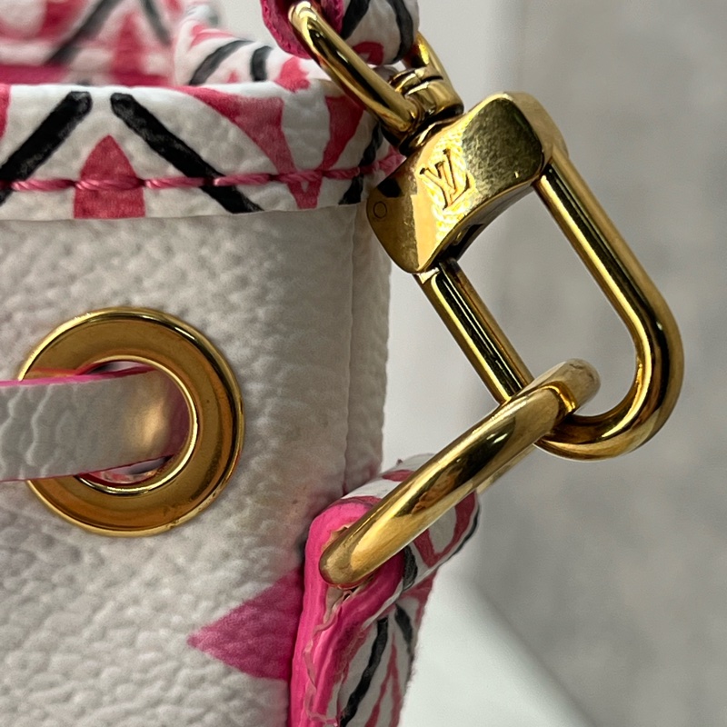 💗香緹國際精品💗 LV 芭比粉水墨 nano noe 極新-1