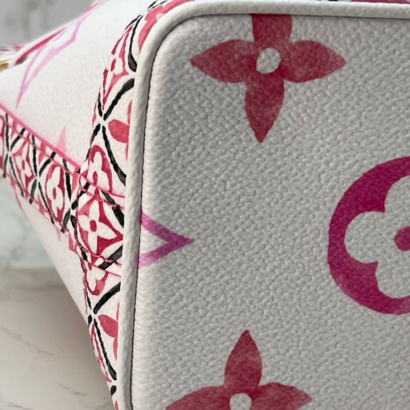 💗香緹國際精品💗 LV 芭比粉水墨 nano noe 極新-5