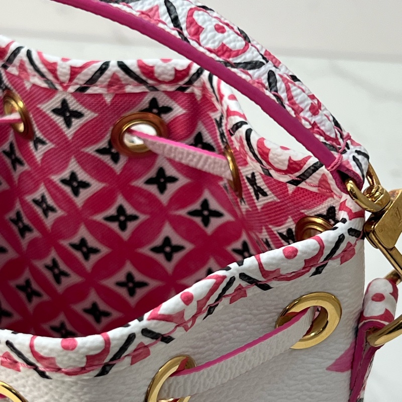 💗香緹國際精品💗 LV 芭比粉水墨 nano noe 極新-8