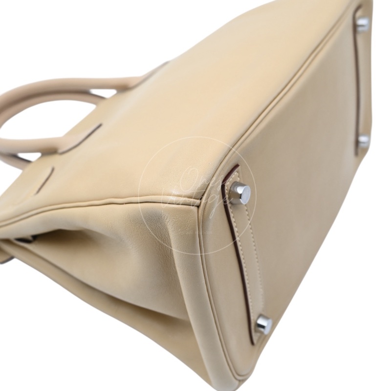 [Pre-owned] Hermes Birkin 30 Swift Stamp Square M Beige-10