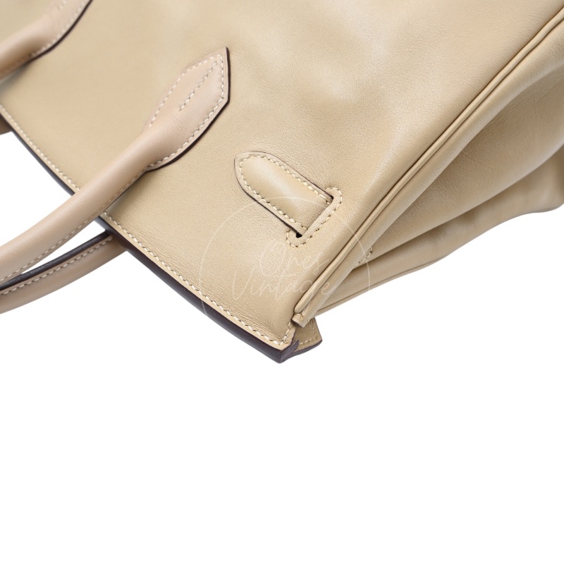 [Pre-owned] Hermes Birkin 30 Swift Stamp Square M Beige-13