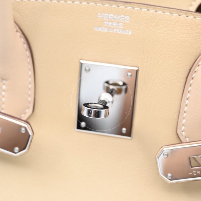 [Pre-owned] Hermes Birkin 30 Swift Stamp Square M Beige-22