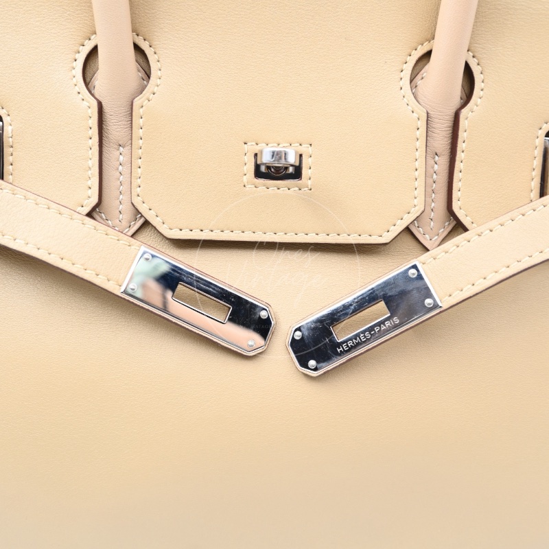 [Pre-owned] Hermes Birkin 30 Swift Stamp Square M Beige-24