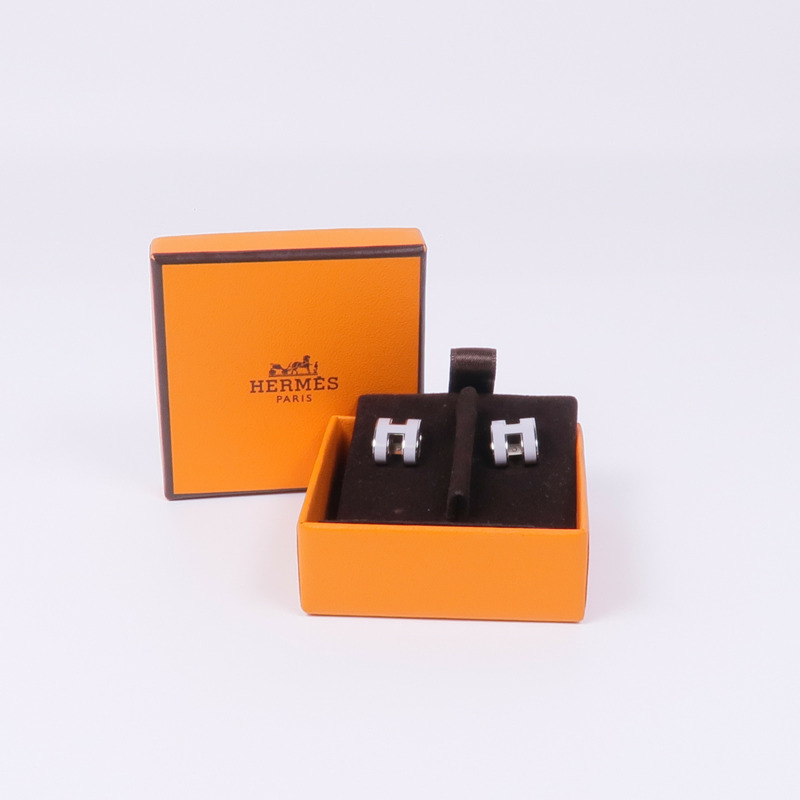 HERMES 金屬Pop H Earrings耳環-5