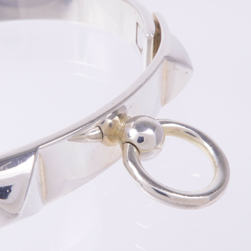 HERMES 925純銀Collier De Chien手鐲-8