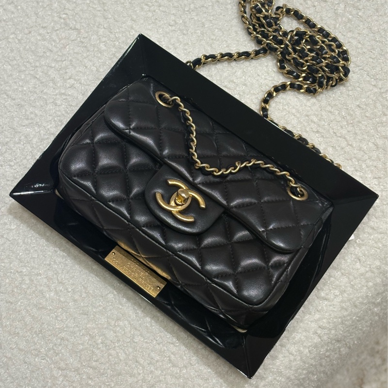 Chanel秀款  Vintage CC bag  斜背包❤️🔥-7