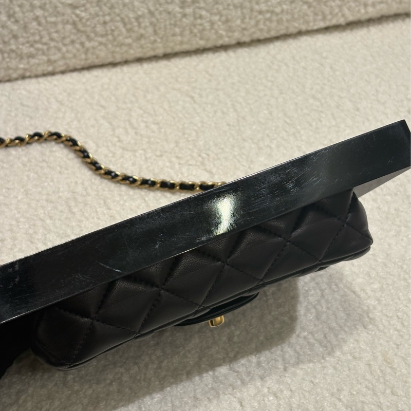 Chanel秀款  Vintage CC bag  斜背包❤️🔥-9