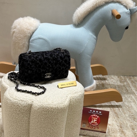 Chanel Classic Flap Bag 牛仔布印花print 全新❤️‍🔥