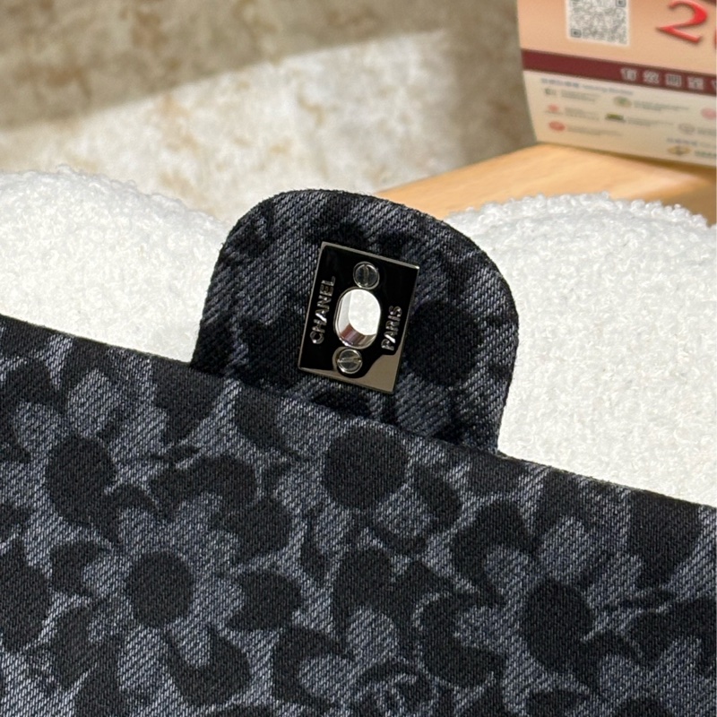 Chanel Classic Flap Bag 牛仔布印花print 全新❤️🔥-4