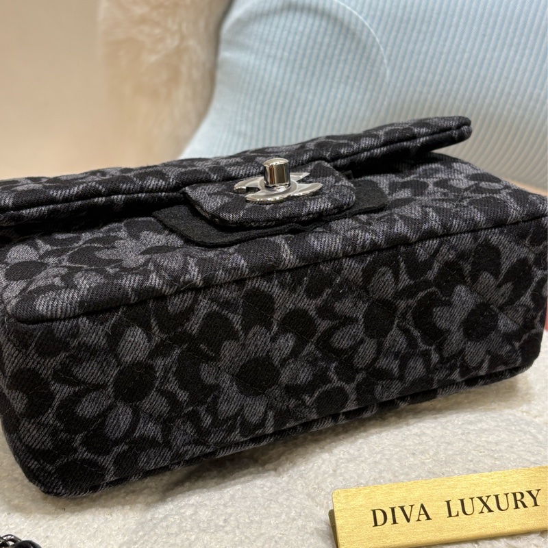 Chanel Classic Flap Bag 牛仔布印花print 全新❤️🔥-7