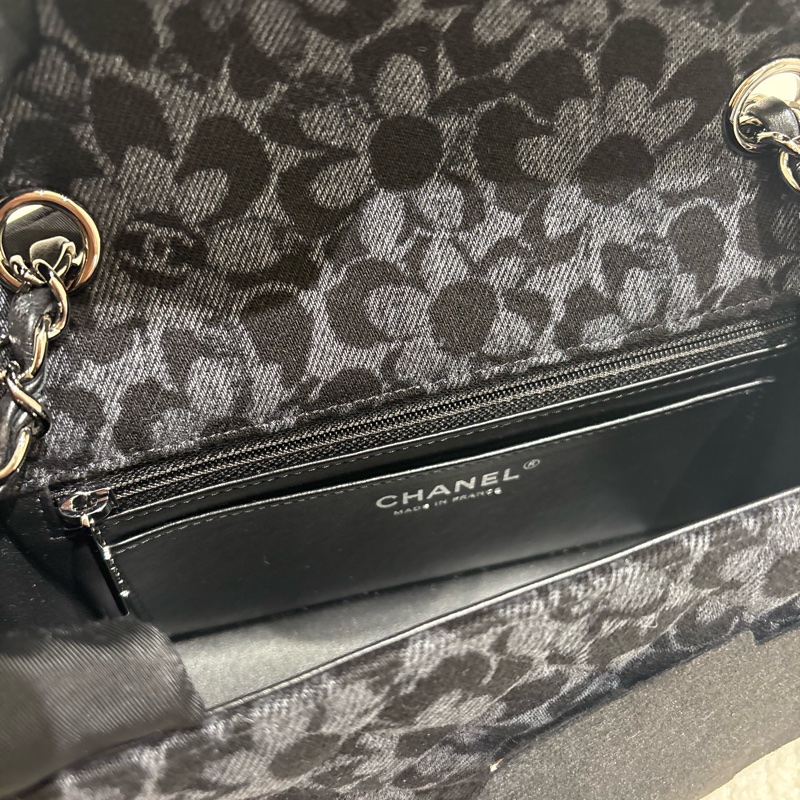Chanel Classic Flap Bag 牛仔布印花print 全新❤️🔥-8