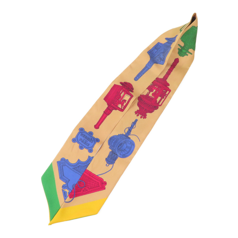 HERMES 絲質Twilly絲巾-2