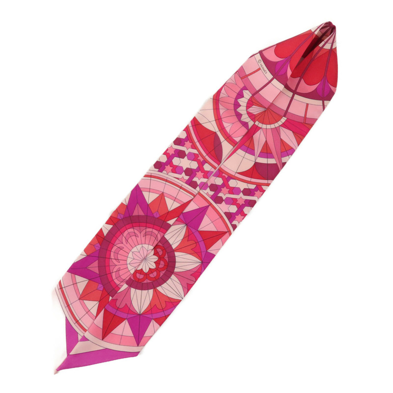 HERMES 絲質Twilly絲巾-4