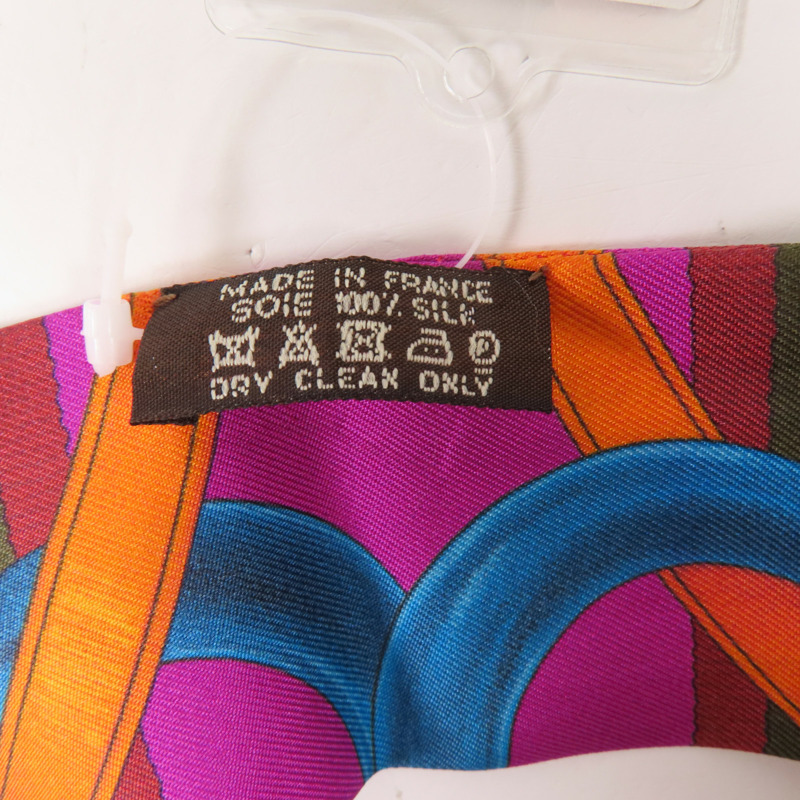 HERMES 絲質Twilly絲巾-7