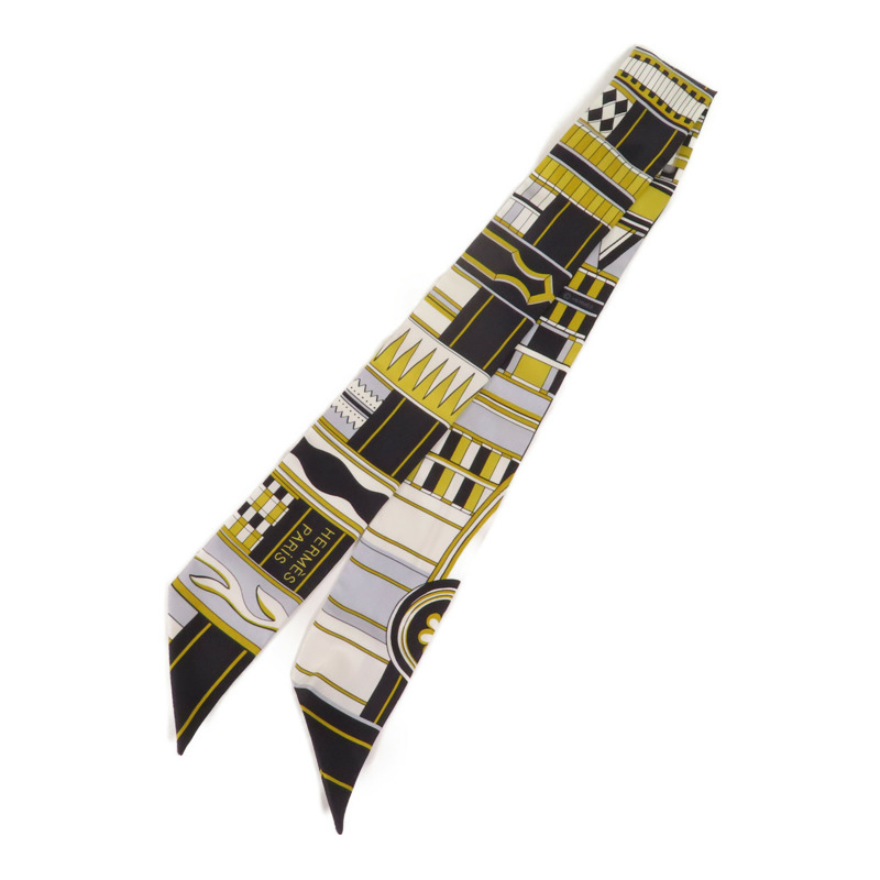 HERMES 絲質Twilly絲巾-0