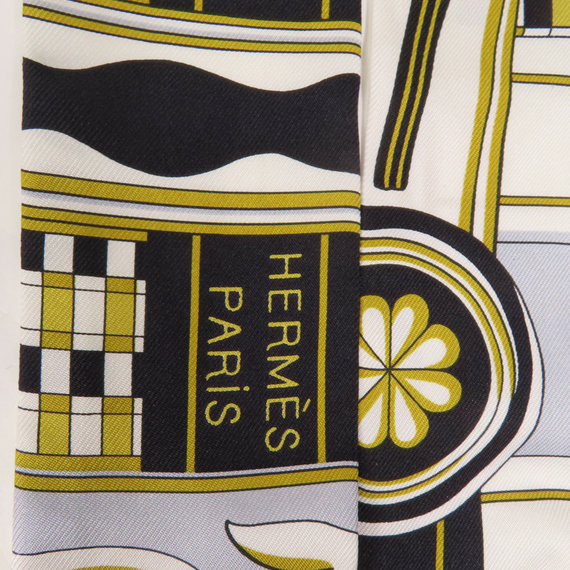 HERMES 絲質Twilly絲巾-3