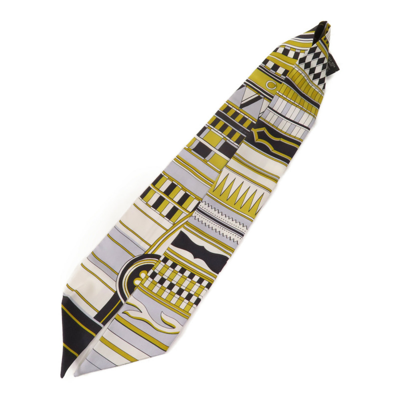 HERMES 絲質Twilly絲巾-4