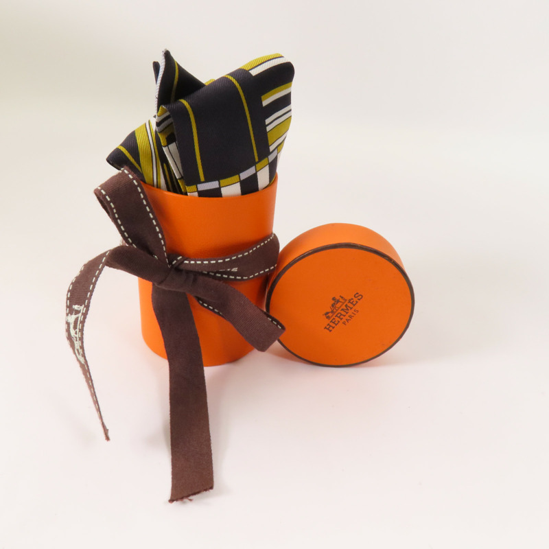 HERMES 絲質Twilly絲巾-8