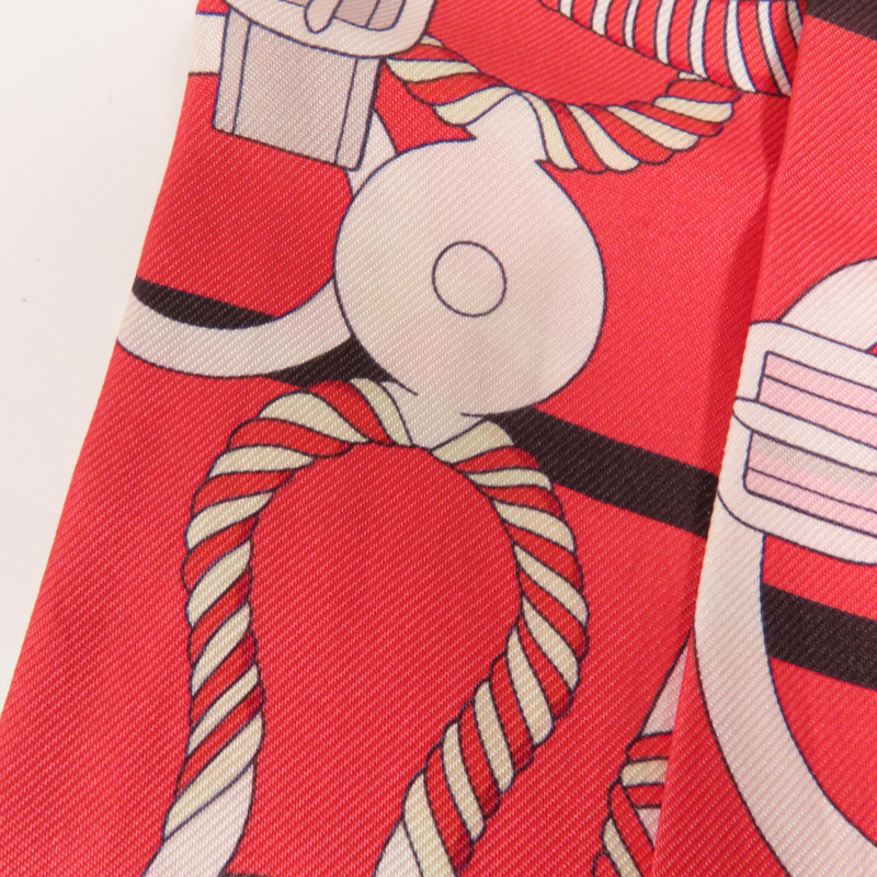 HERMES 絲質Twilly絲巾-6