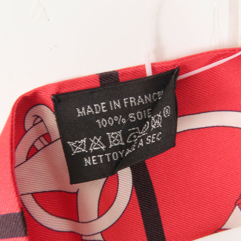 HERMES 絲質Twilly絲巾-8