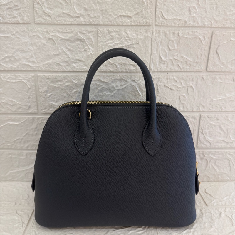 Hermes85石板灰金釦bolide25-0