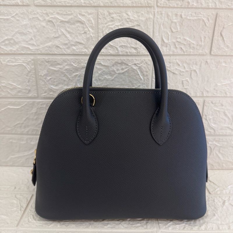 Hermes85石板灰金釦bolide25-1