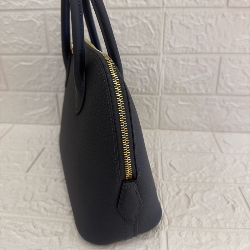 Hermes85石板灰金釦bolide25-2