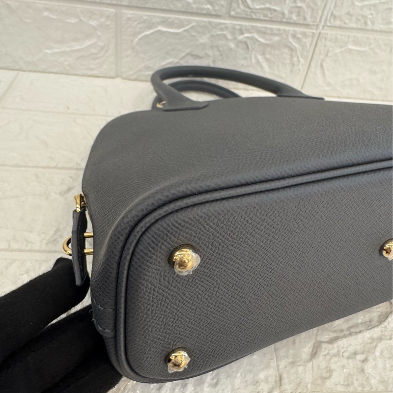 Hermes85石板灰金釦bolide25-5