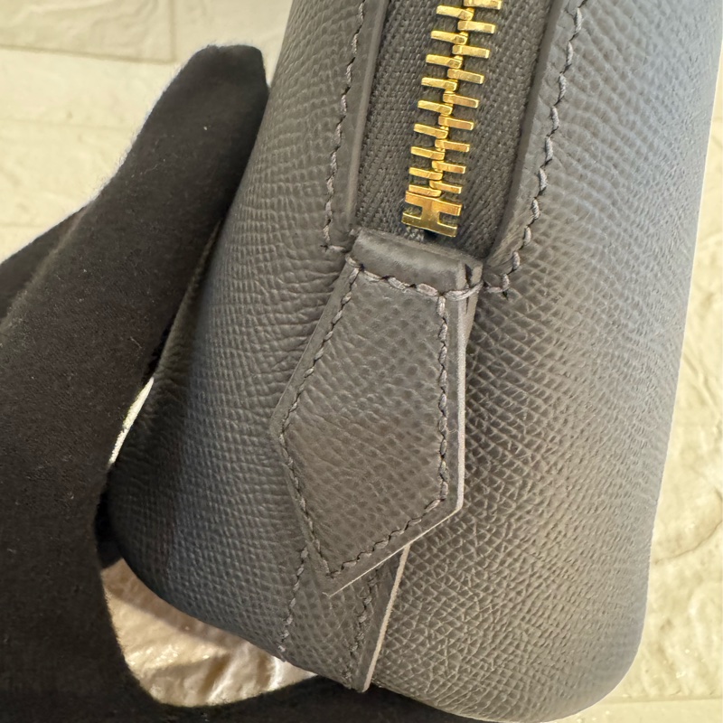 Hermes85石板灰金釦bolide25-9