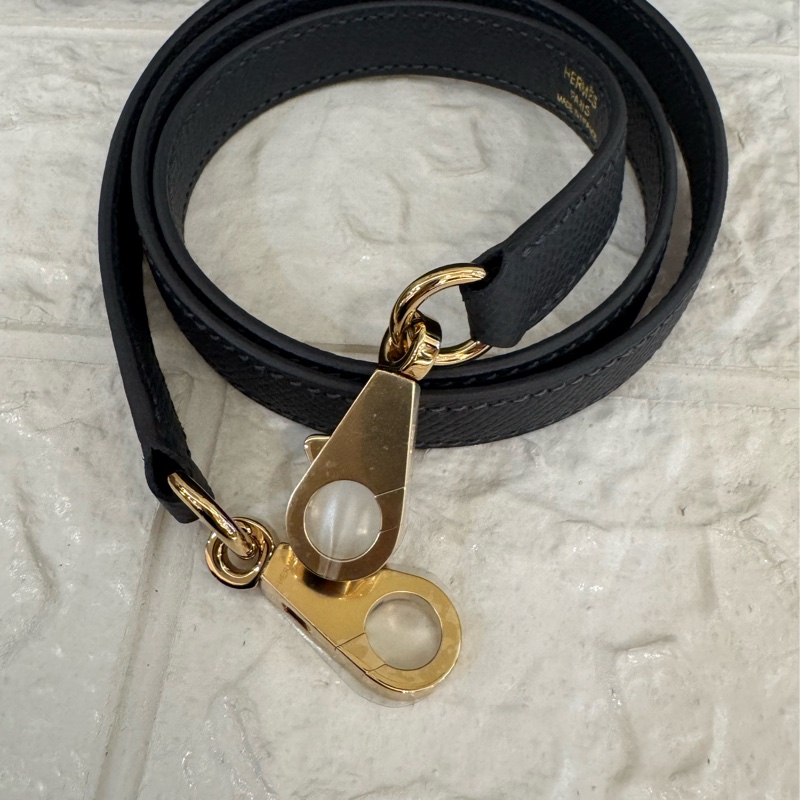 Hermes85石板灰金釦bolide25-25