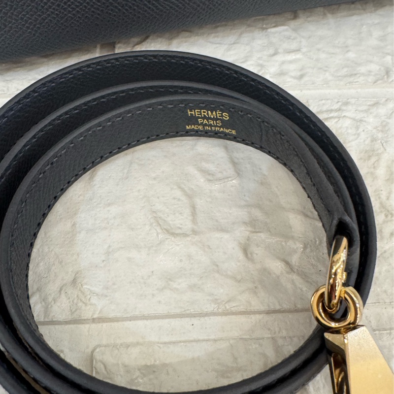 Hermes85石板灰金釦bolide25-26